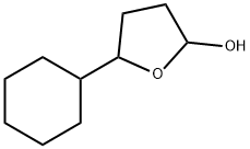 5-环己基四氢呋喃-2-醇 结构式