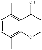 5,8-二甲基-苯并二氢吡喃-4-醇 结构式