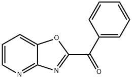 恶唑并[4,5-B]吡啶-2-基(苯基)甲酮 结构式