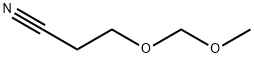 3-(甲氧基甲氧基)丙腈 结构式