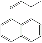2-(1-Naphthyl)propionaldehyde 结构式