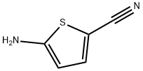 5-氨基噻吩-2-甲腈 结构式