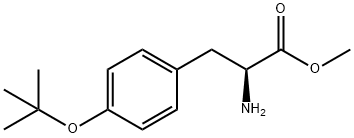 O-叔丁基-L酪氨酸甲酯 结构式