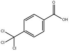 4- 三氯甲基苯甲酸 结构式