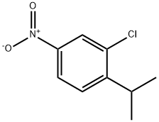 2-氯-对硝基异丙基苯 结构式