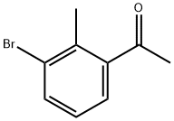 3'-溴-2'-甲基苯乙酮 结构式