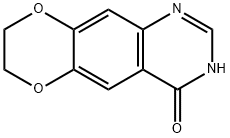 7,8-Dihydro[1,4]dioxino[2,3-g]quinazolin-4-ol 结构式