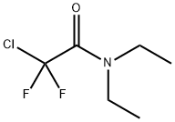 2-氯-N,N-二乙基-2,2-二氟乙酰胺 结构式