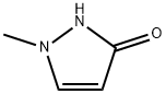 1-甲基-1H-吡唑-3(2H)-酮 结构式