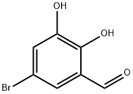 5-溴-2,3-二羟基苯甲醛 结构式