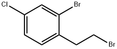 2 - 溴-1 - (2 - 溴乙基)- 4 -氯苯 结构式