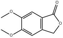 5,6-二甲氧基异苯并呋喃-1(3H)-酮 结构式