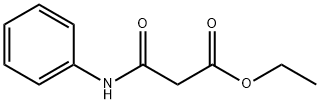 3-[N-(苯基)氨基]-3-氧代丙酸乙酯 结构式