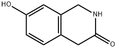 7-羟基-1,2,3,4-四氢异喹啉-3-酮 结构式