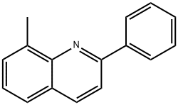 2-苯基-8-甲基喹啉 结构式