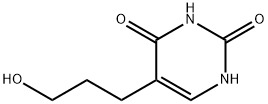 5-(3-羟基丙基)-2,4(1H,3H)-嘧啶二酮 结构式