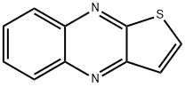 Thieno[2,3-b]quinoxaline 结构式