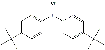 二(4-叔丁基苯基)氯化碘 结构式