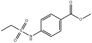 Methyl 4-ethanesulfonaMidobenzoate 结构式