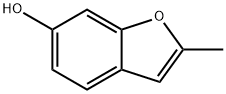 6-羟基-2-甲基苯并呋喃 结构式