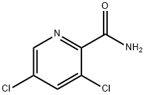 3,5-二氯-2-吡啶甲酰胺 结构式