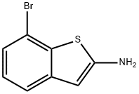 2-AMino-7-broMo-benzo[b]thiophene 结构式