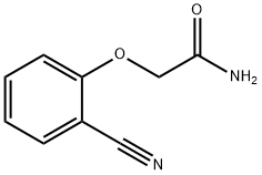 2-(2-氰基苯氧基)乙酰胺 结构式