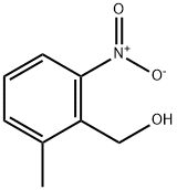 (2-甲基-6-硝基苯基)甲醇 结构式