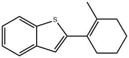 2-(2-甲基环己-1-烯-1-基)苯并[B]噻吩 结构式