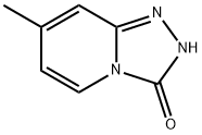 7-甲基-[1,2,4]三唑并[4,3-A]吡啶-3(2H)-酮 结构式