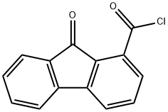 9-芴酮-1-碳酰氯 结构式