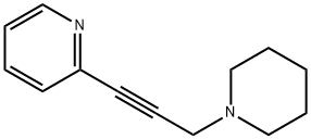 2-(3-(哌啶-1-基)丙-1-炔-1-基)吡啶 结构式