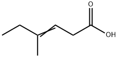 4-甲基-3-己烯酸 结构式