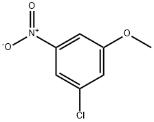 3-氯-5-硝基苯甲醚 结构式