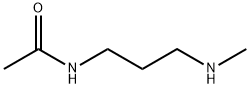 N-[3-(甲氨基)丙基]-乙酰胺 结构式