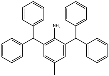 2,6-双(二苯甲基)-4-甲基苯胺 结构式