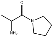 2-氨基-1-(吡咯烷基)丙酮 结构式