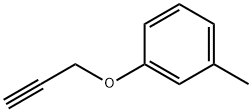 3-甲基苯基炔丙基醚 结构式