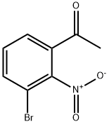 2-硝基-3-溴苯乙酮 结构式