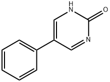 5-苯基-2(1)-嘧啶酮 结构式