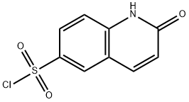 2-氧代-1,2-二氢喹啉-6-磺酰氯 结构式