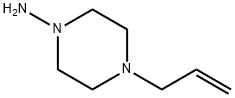 4-烯丙基哌嗪-1-胺 结构式