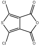 4,6-二氯噻吩并[3,4-C]呋喃-1,3-二酮 结构式