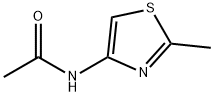 N-(2-甲基噻唑-4-基)乙酰胺 结构式