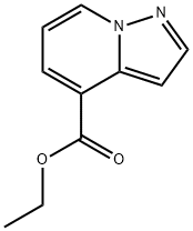 吡唑并[1,5-A]吡啶-4-羧酸乙酯 结构式