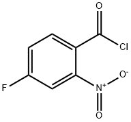 4-fluoro-2-nitrobenzoyl chloride 结构式