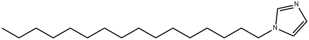 N-正十六烷基咪唑 结构式