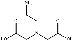 2,2'-((2-氨基乙基)氮杂二基)二乙酸 结构式