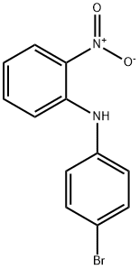 N-(4-溴苯基)邻硝基苯胺 结构式