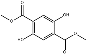 2,5-二羟基对苯二甲酸二甲酯 结构式